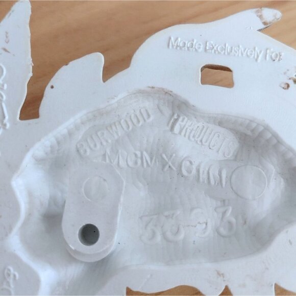 Vtg 90s Burwood Products 3 PC Set Plastic Hummingbird Wall Hanging Plaque Pastel - Picture 7 of 8